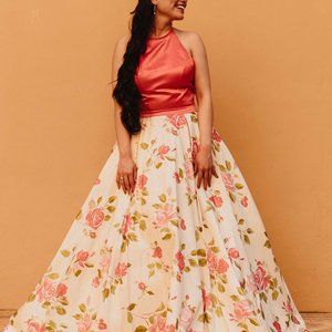 Sherri Hill Long Dress - Prom / Formal - Floral Ball Gown